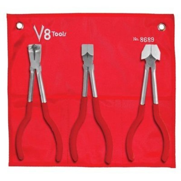 V-8 Tools $3PC TUBING BENDER SET 3/16" V8T8689